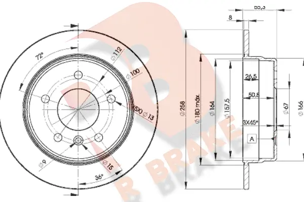 Brake Disc (78RBD22113)