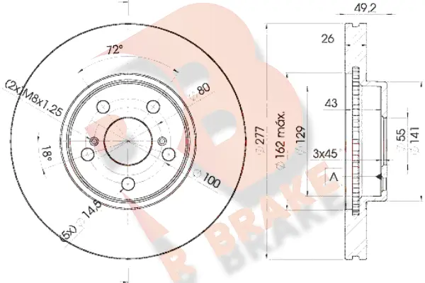 Brake Disc (78RBD20504)