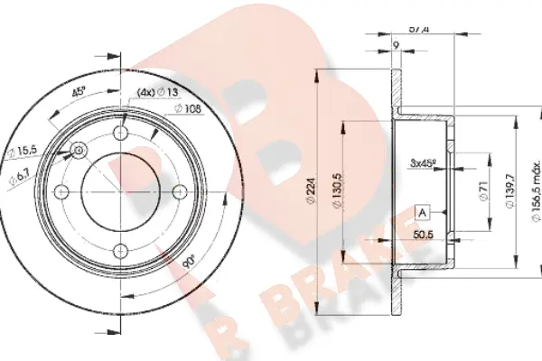 Brake Disc (78RBD27811)