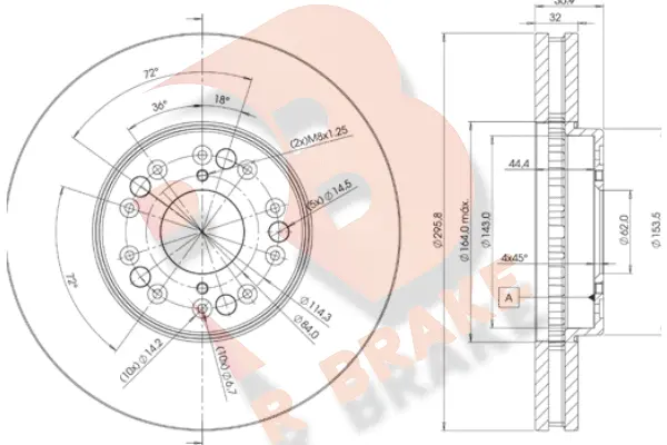 Brake Disc (78RBD22611)