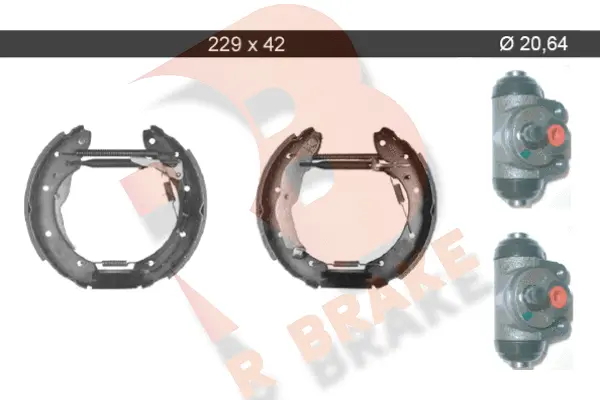 Brake Shoe Set (79RBKT0070)