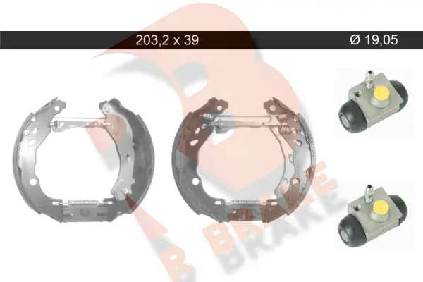 Brake Shoe Set (79RBKT0117)
