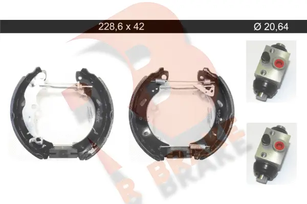 Brake Shoe Set (79RBKT0130)