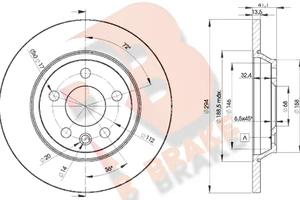 Brake Disc (78RBD25609)