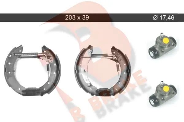 Brake Shoe Set (79RBKT0068)