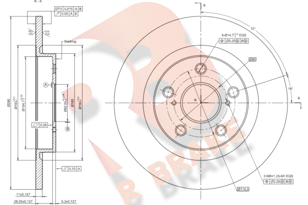 Brake Disc (78RBD20048)