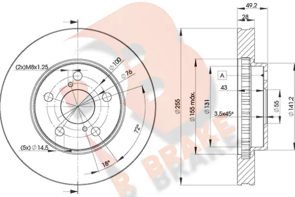 Brake Disc (78RBD20501)
