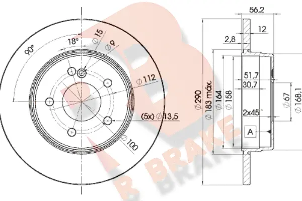 Brake Disc (78RBD21213)
