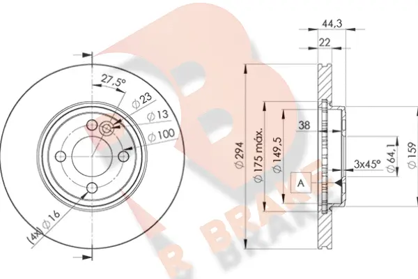 Brake Disc (78RBD28570)