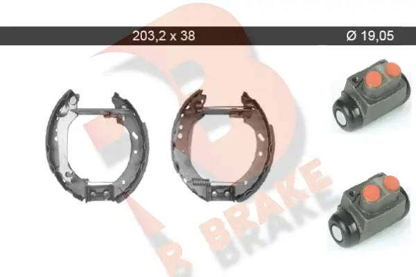 Brake Shoe Set (79RBKT0027)