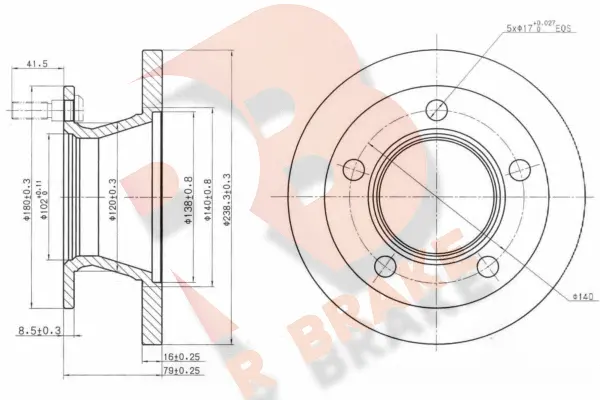 Brake Disc (78RBD10372)