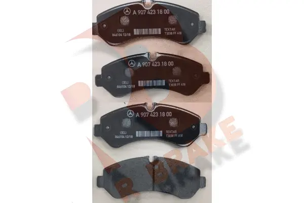 Brake Pad Set, disc brake (RB2362)