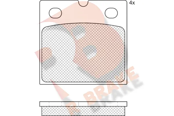 Brake Pad Set, disc parking brake (RB2361)