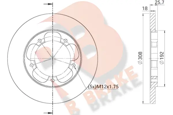 Brake Disc (78RBD26546)