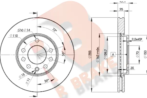 Brake Disc (78RBD29003)