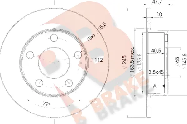 Brake Disc (78RBD22746)
