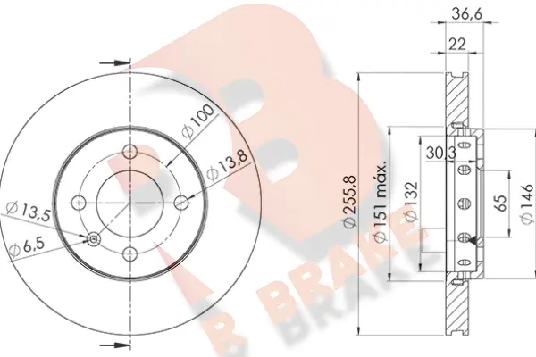 Brake Disc (78RBD29614)