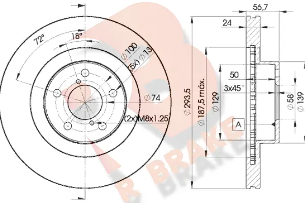 Brake Disc (78RBD22630)