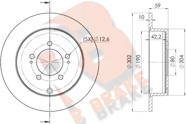 Brake Disc (78RBD24650)