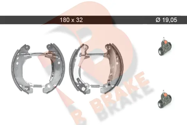 Brake Shoe Set (79RBKT0063)