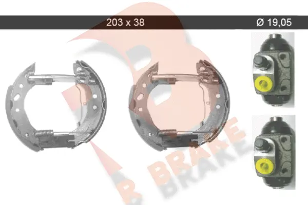 Brake Shoe Set (79RBKT0032)