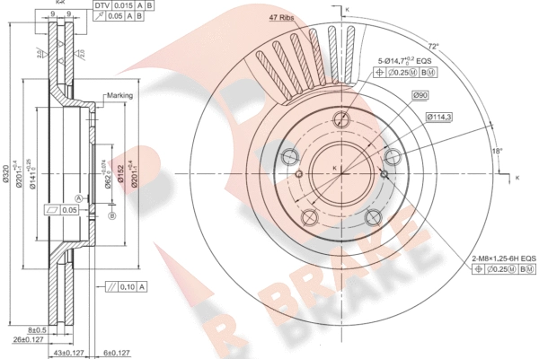 Brake Disc (78RBD10047)