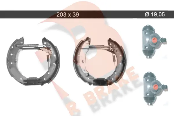 Brake Shoe Set (79RBKT0067)