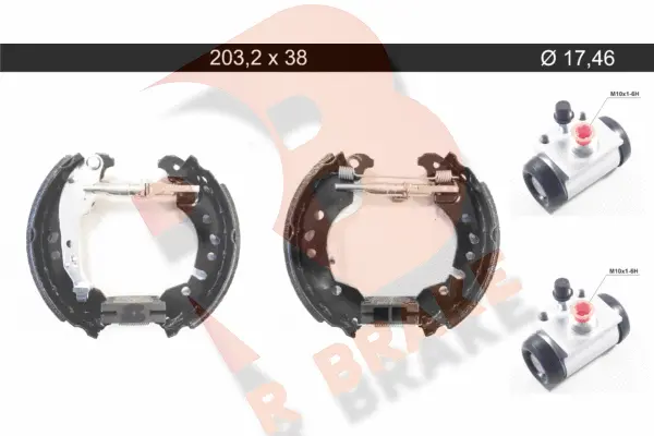 Brake Shoe Set (79RBKT0134)
