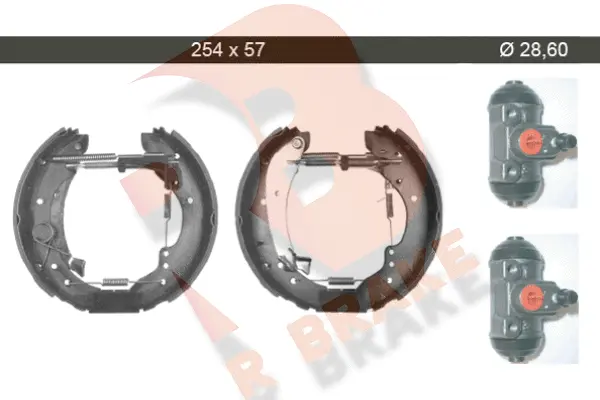 Brake Shoe Set (79RBKT0080)