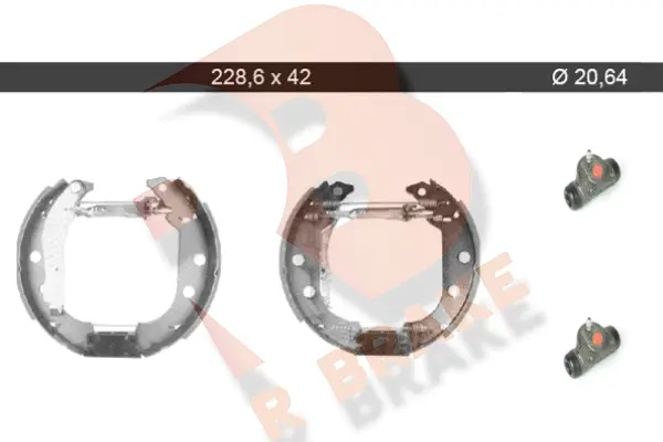 Brake Shoe Set (79RBKT0052)