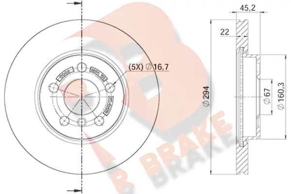 Brake Disc (78RBD20046)