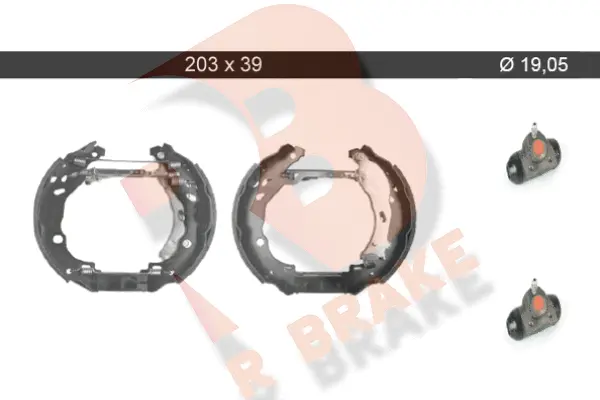 Brake Shoe Set (79RBKT0051)