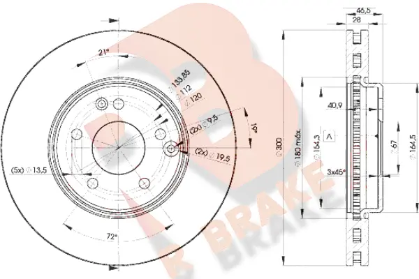Brake Disc (78RBD20411)