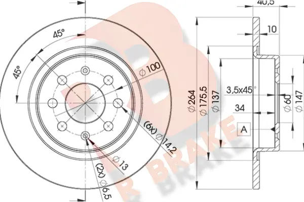 Brake Disc (78RBD20592)
