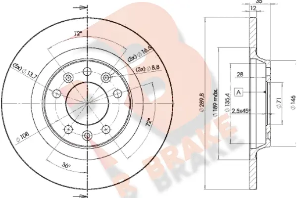 Brake Disc (78RBD24609)