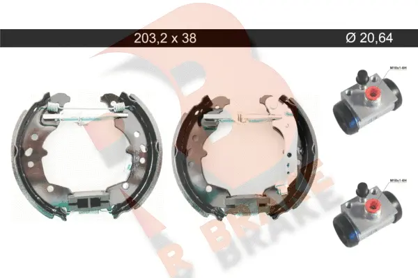Brake Shoe Set (79RBKT0107)