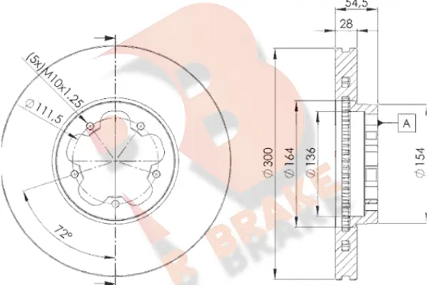 Brake Disc (78RBD25630)
