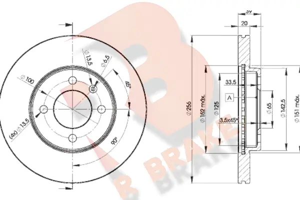 Brake Disc (78RBD23790)
