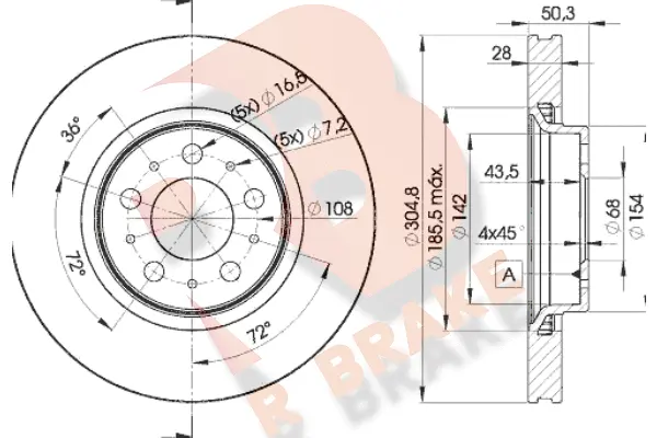 Brake Disc (78RBD24045)