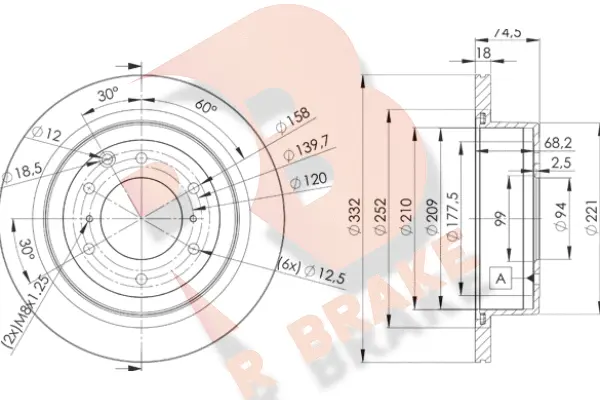 Brake Disc (78RBD27114)