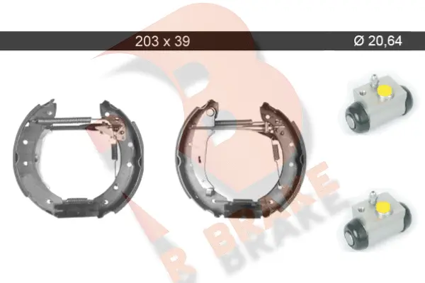 Brake Shoe Set (79RBKT0087)