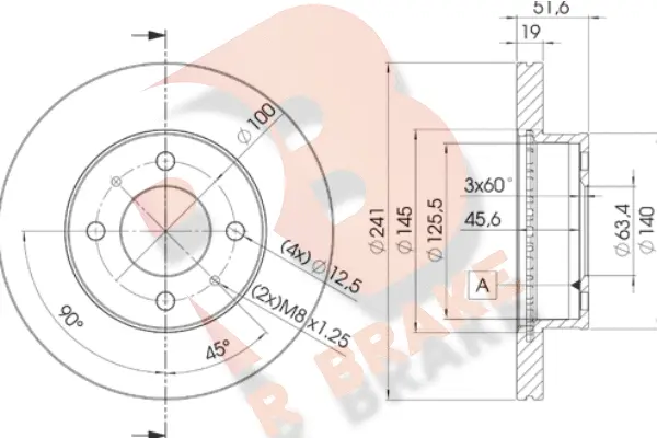 Brake Disc (78RBD21008)