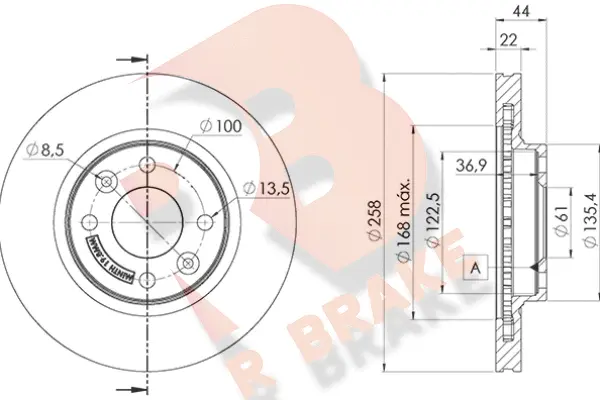Brake Disc (78RBD23108)