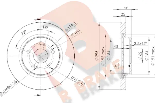 Brake Disc (78RBD24803)