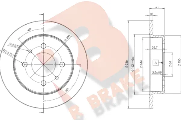 Brake Disc (78RBD27763)