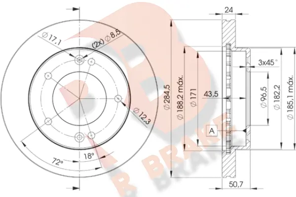 Brake Disc (78RBD20008)