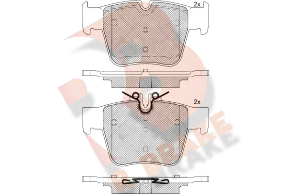 Brake Pad Set, disc brake (RB2271)