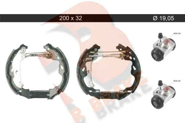 Brake Shoe Set (79RBKT0110)