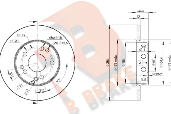 Brake Disc (78RBD27210)