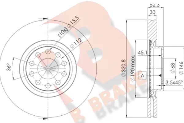 Brake Disc (78RBD24086)